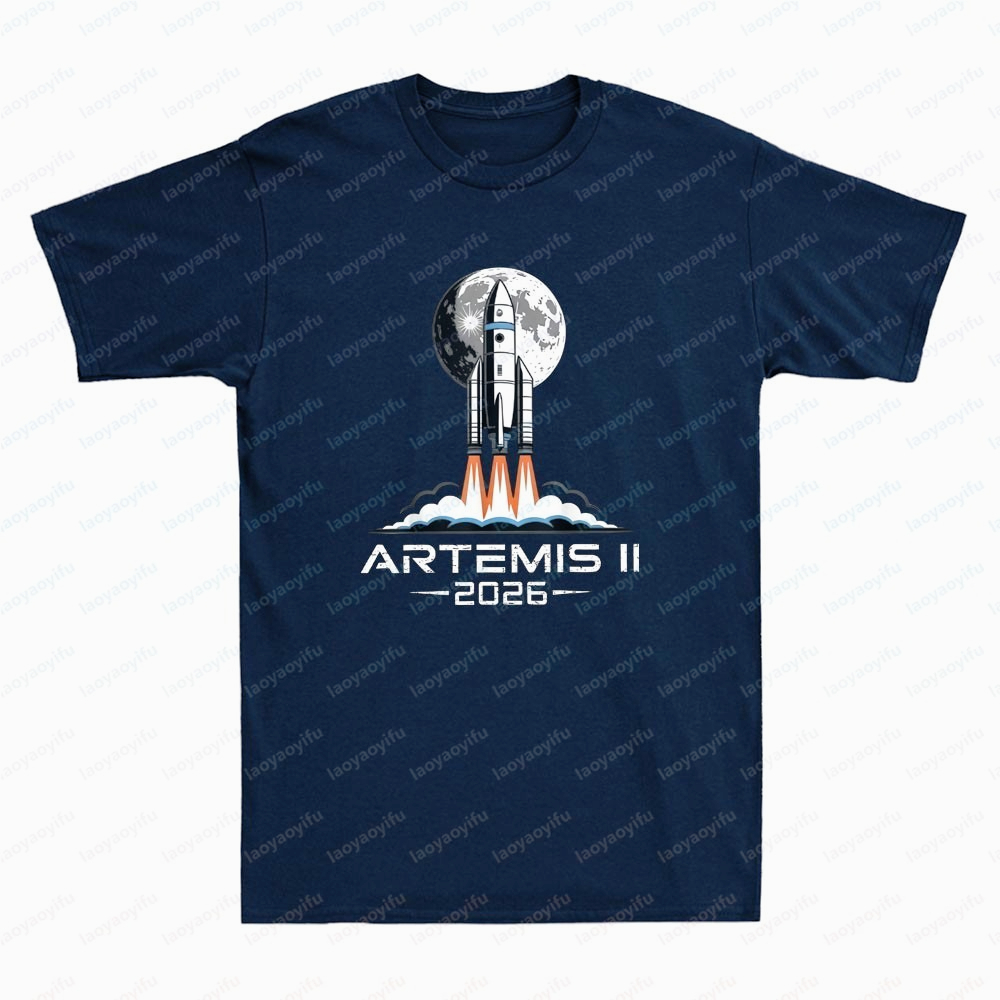 Summer Clothing Trends For Men 2026 - 2026 Moon Rocket Graphic Tee Fashion