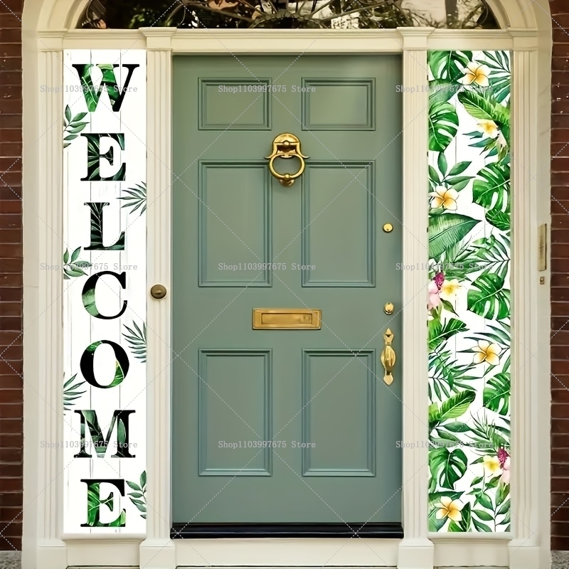 Summer Clothing Banner - 2D Welcome Summer Door Banners Summer