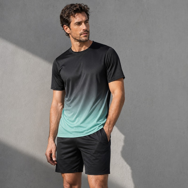 Summer Clothing Guys - Men Quick Dry Sportswear Set 2