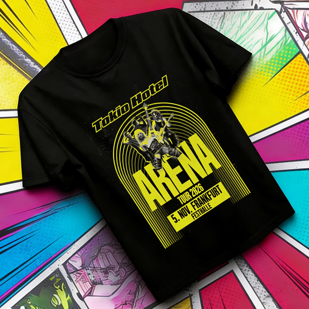Summer Clothing Teens - Tokio Hotel Arena Tour 2026 Cotton