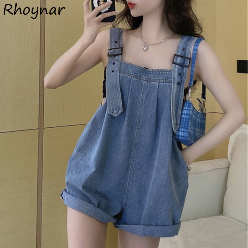 Summer Clothing Teens - S-5XL Rompers Women Summer Clothing Baggy