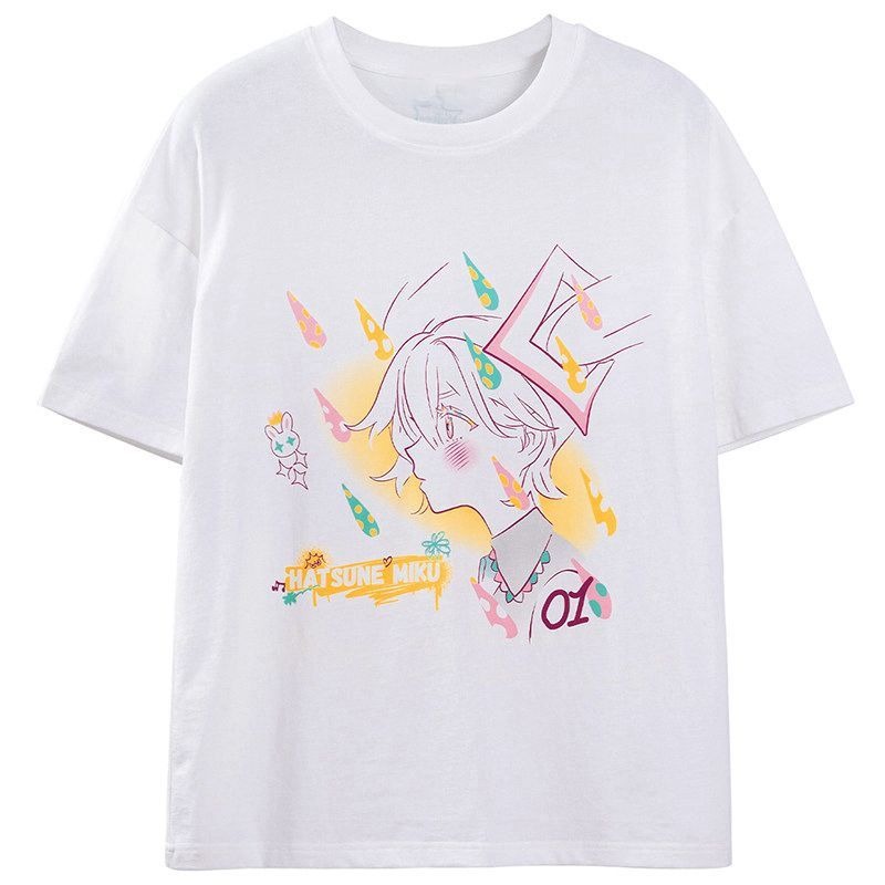Japan Summer Festival Clothing - New Hatsune Miku T-shirt short-sleeved miku