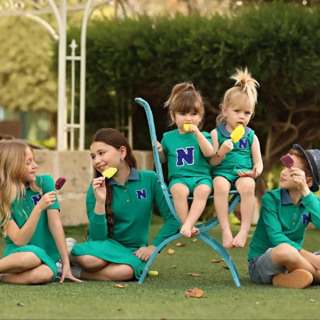 Summer Clothing Baby Boy - 2026 Mali's SS Green Polo Collection