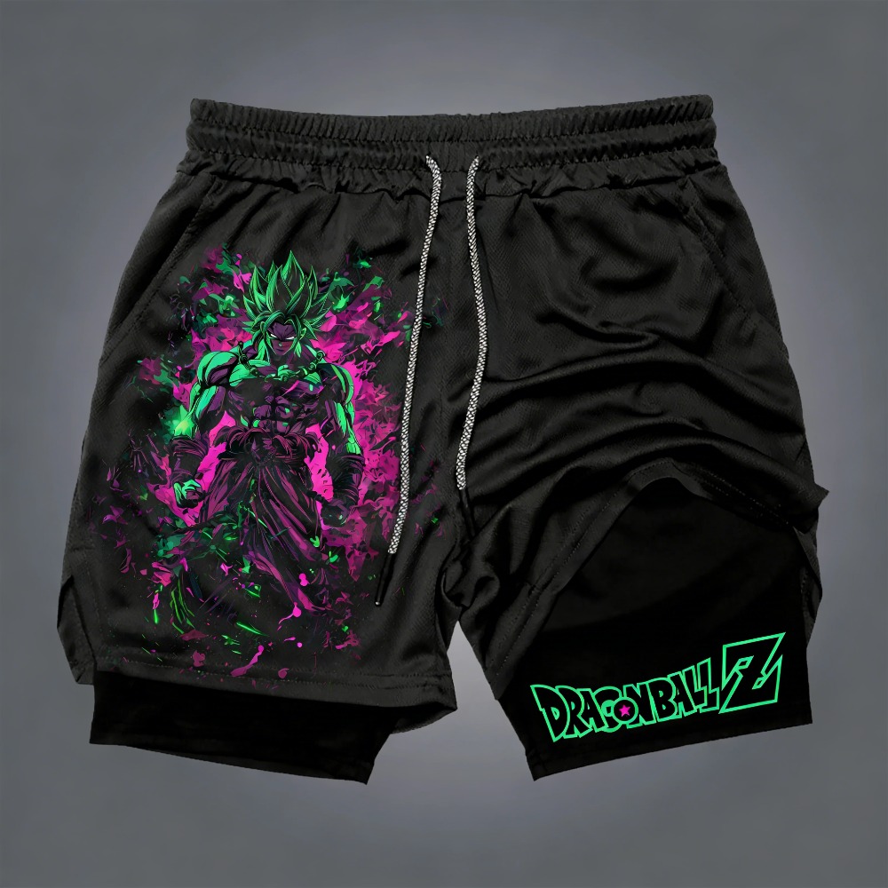 Summer Clothing Layering - Dragon Ball Broli Unisex Harajuku Anime