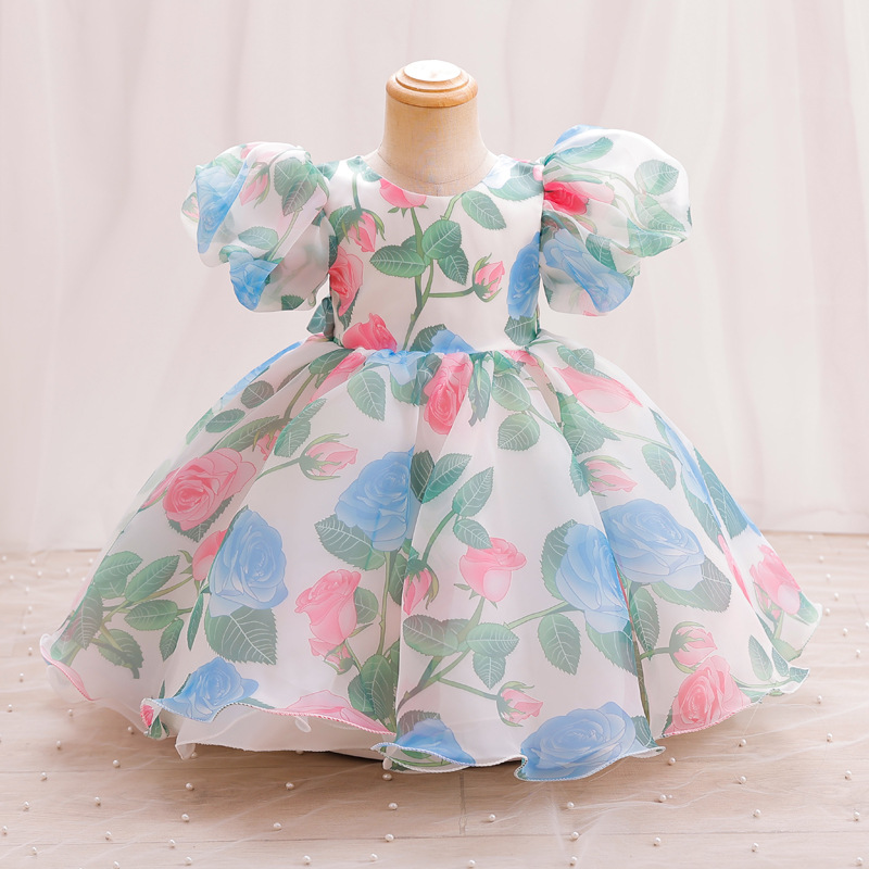 Summer Clothing Layering - 0-6 year old organza summer bubble