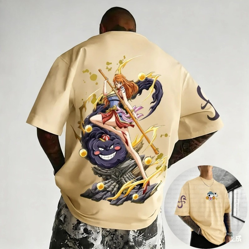 One Piece anime Nami T-shirt s - Japan Summer Festival Clothing review and price