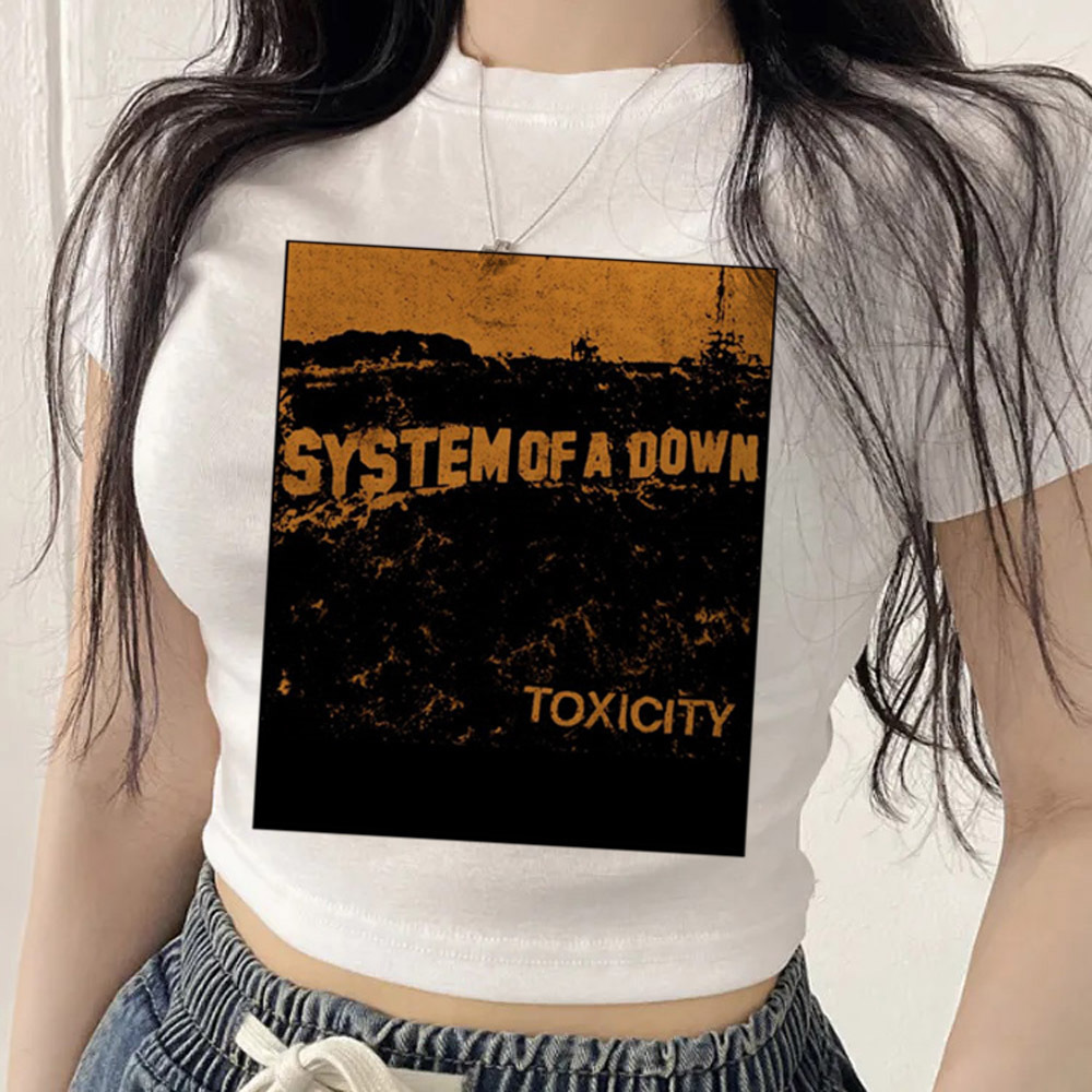 System of a Down crop top teen - Summer Clothing Teens review and price