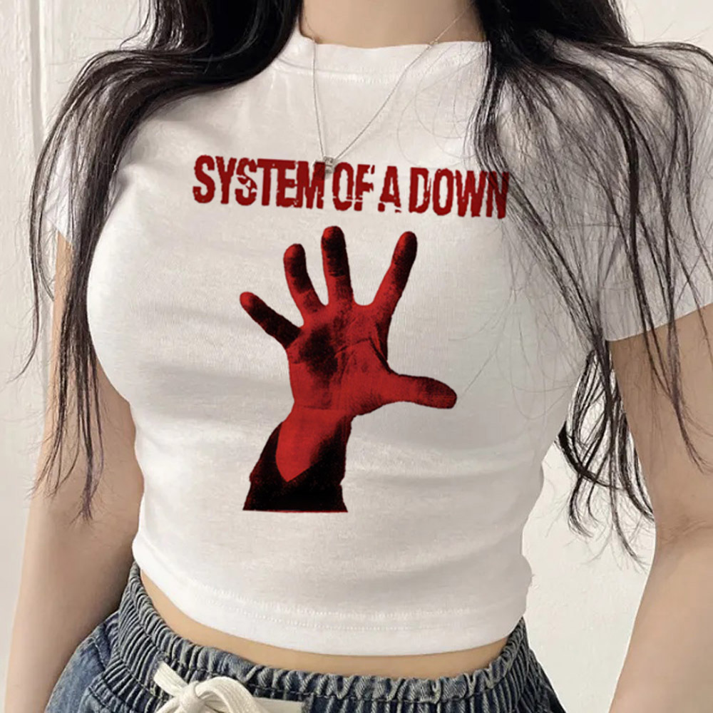 System of a Down crop top teen - Summer Clothing Teens review and price