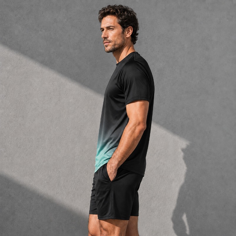 Men Quick Dry Sportswear Set 2 - Summer Clothing Guys review and price