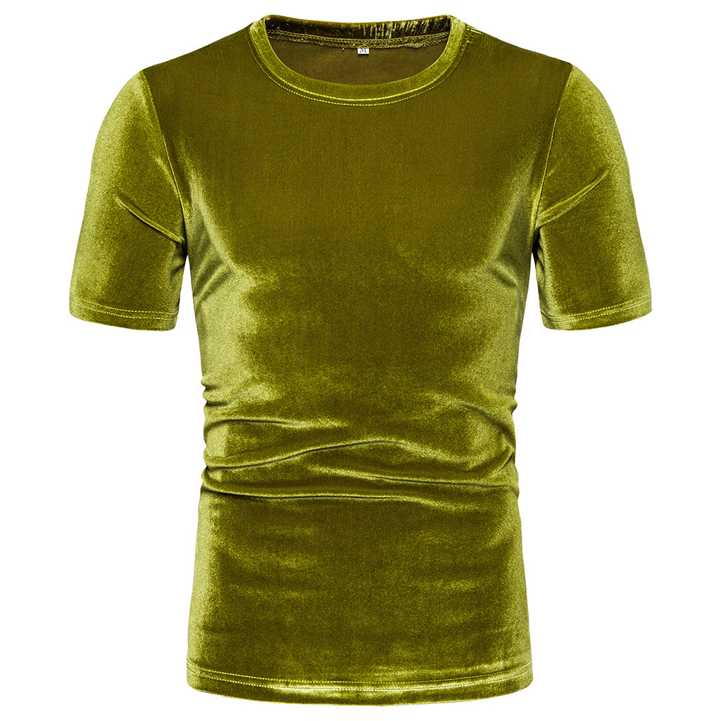 High Street Men Velvet T Shirt - Summer Clothing Colors 2026 review and price