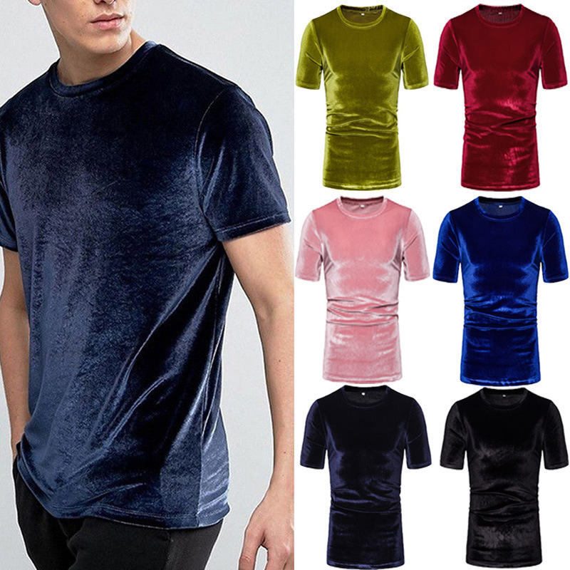 High Street Men Velvet T Shirt - Summer Clothing Colors 2026 review and price
