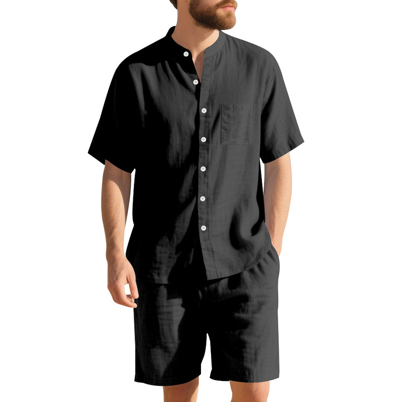 Summer Men's Linen Loose-Fit S - Summer Clothing For A Beach review and price