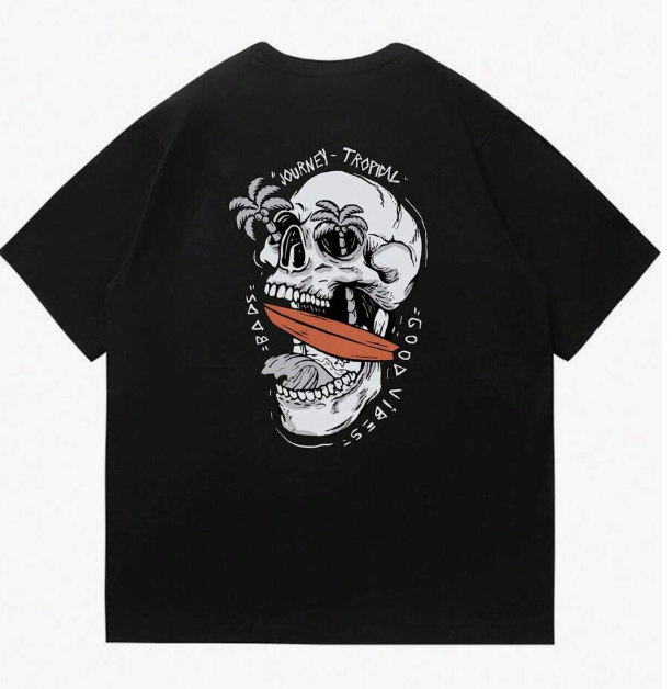 2026 Popular Men's Skull Graph - Summer Clothing Trends For Men 2026 review and price
