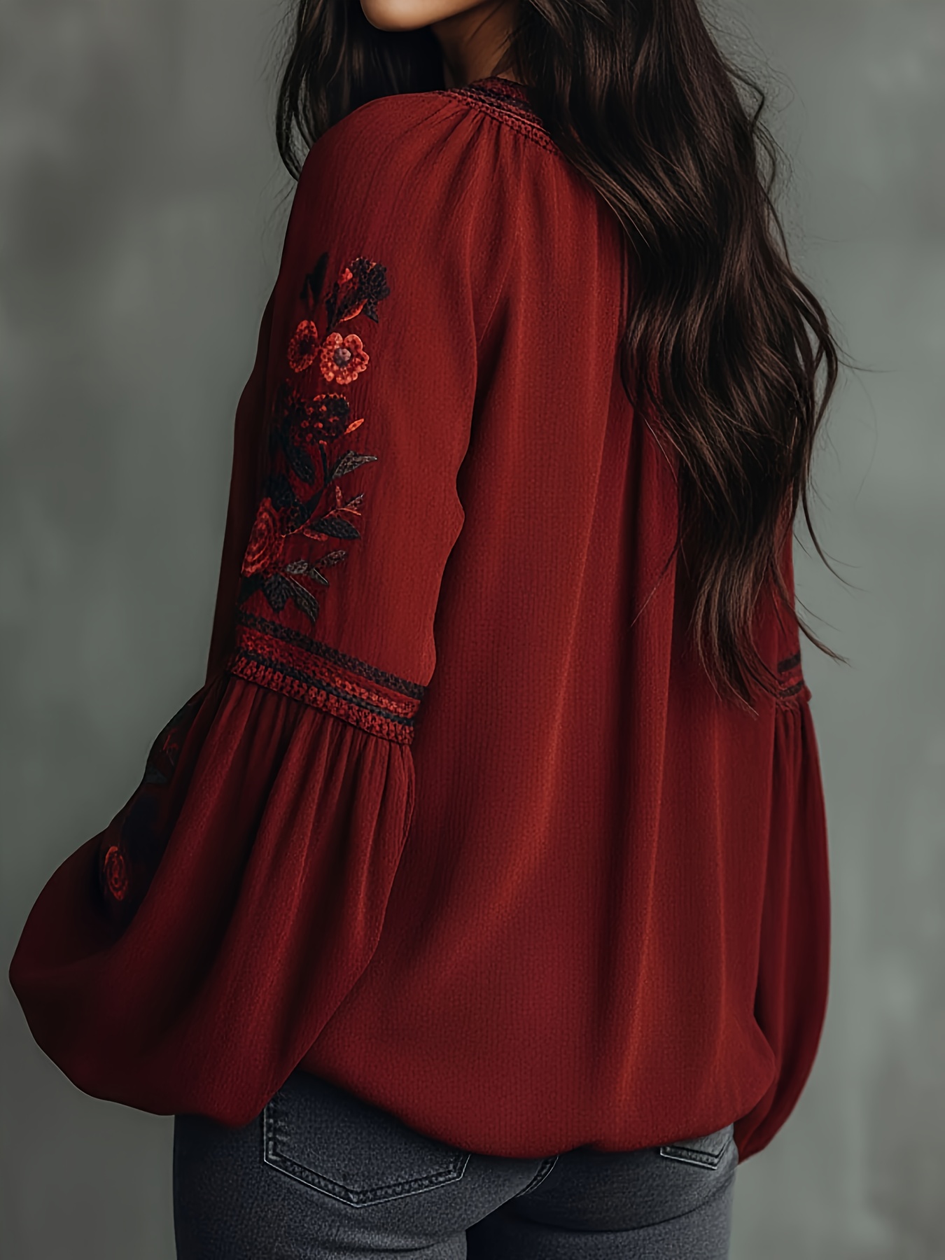 Women‘s Spring Blouse Retro Em - Summer Clothing Office review and price