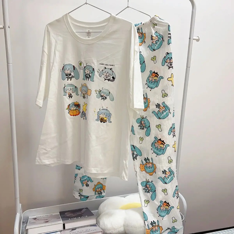 New Hatsune Miku pajamas summe - Japan Summer Festival Clothing review and price