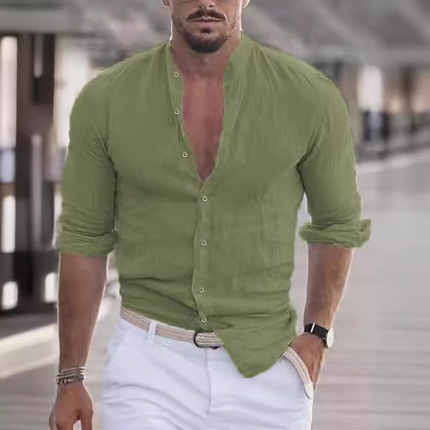 Blouse men 2026 casual new sum - Summer Clothing Colors 2026 review and price