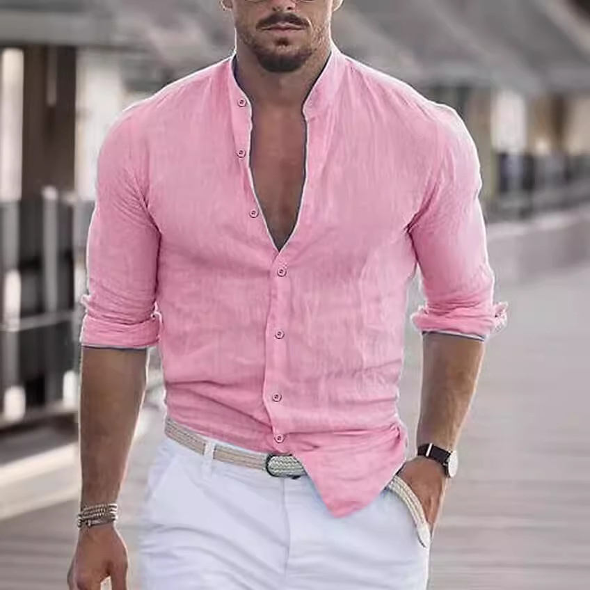 Blouse men 2026 casual new sum - Summer Clothing Colors 2026 review and price