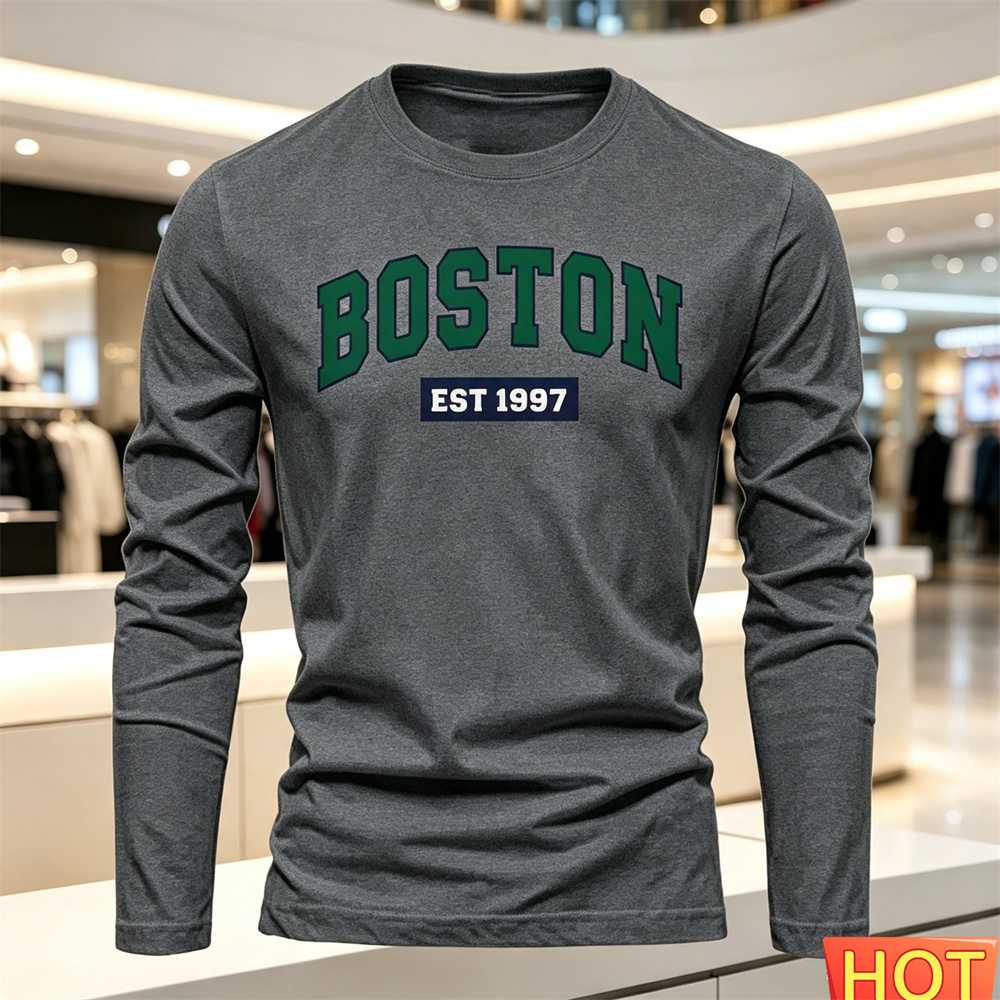 Autumn Summer Men's long sleev - Summer Clothing Guys review and price