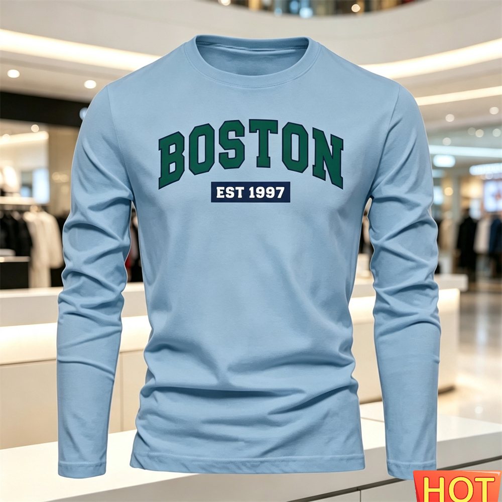 Autumn Summer Men's long sleev - Summer Clothing Guys review and price