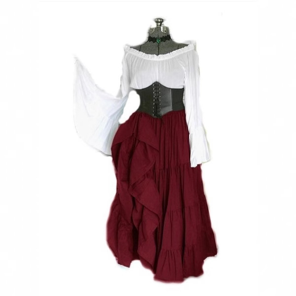2025 New Party Long-sleeved Dr - Summer Renaissance Clothing review and price