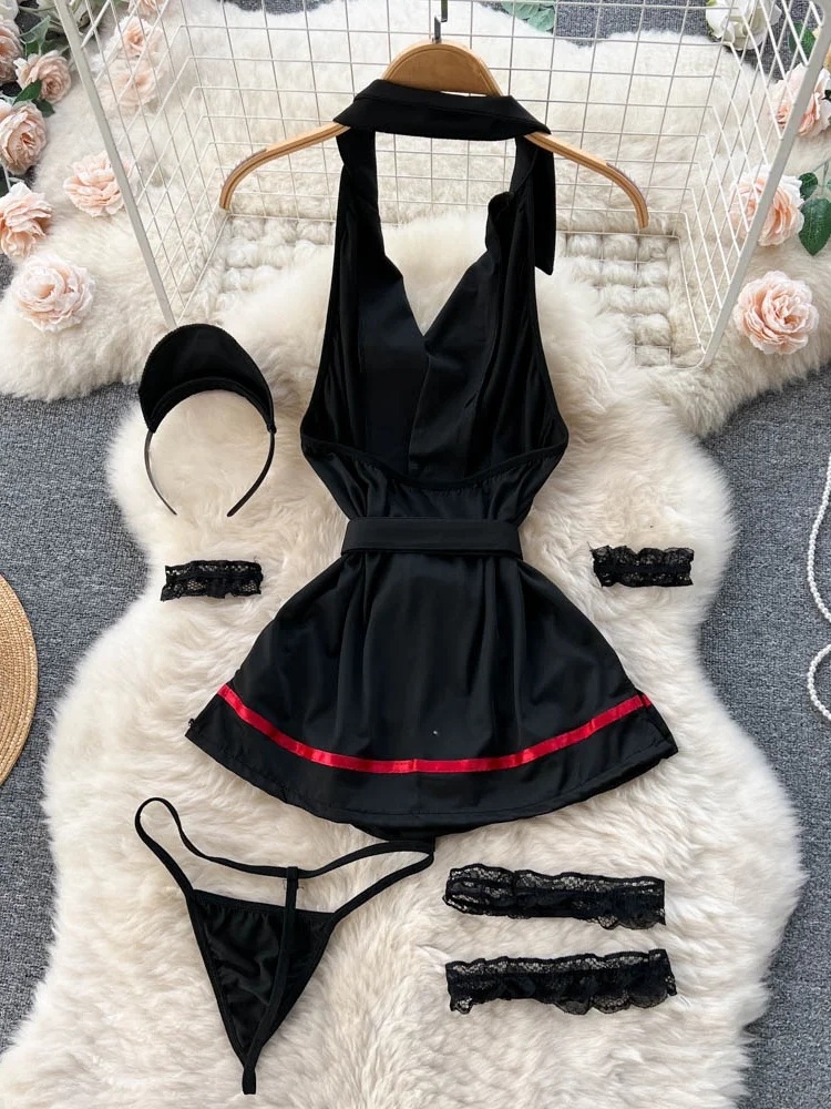 Erotic Fashion Sexy Halter Lin - Summer Clothing Petite review and price