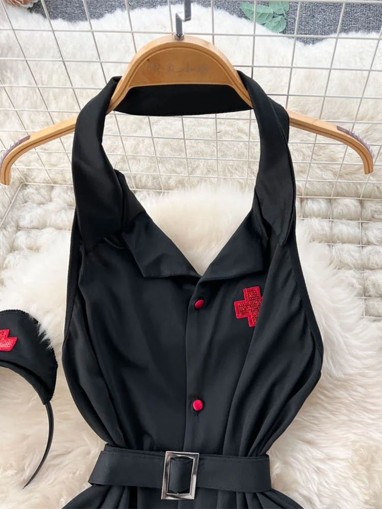 Erotic Fashion Sexy Halter Lin - Summer Clothing Petite review and price