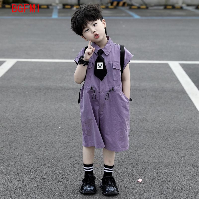 Kids Summer Shorts Overalls Ca - Summer Clothing Baby Boy review and price