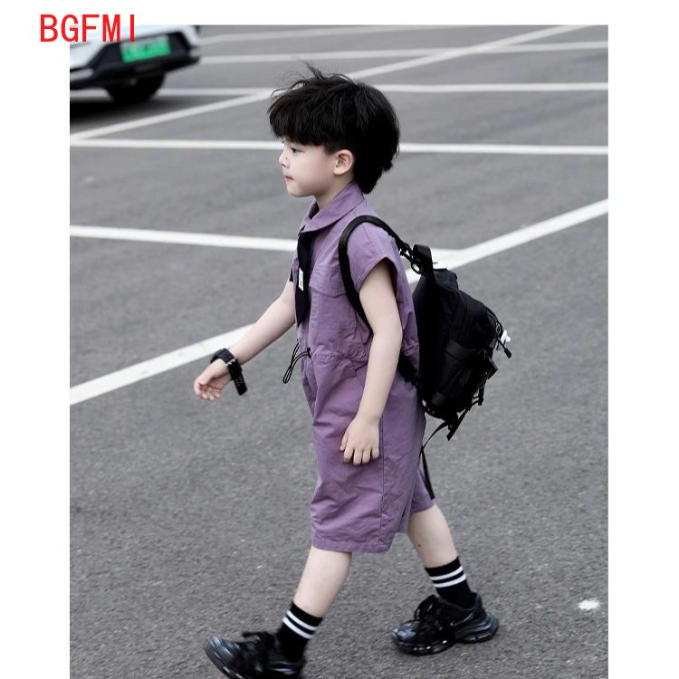 Kids Summer Shorts Overalls Ca - Summer Clothing Baby Boy review and price
