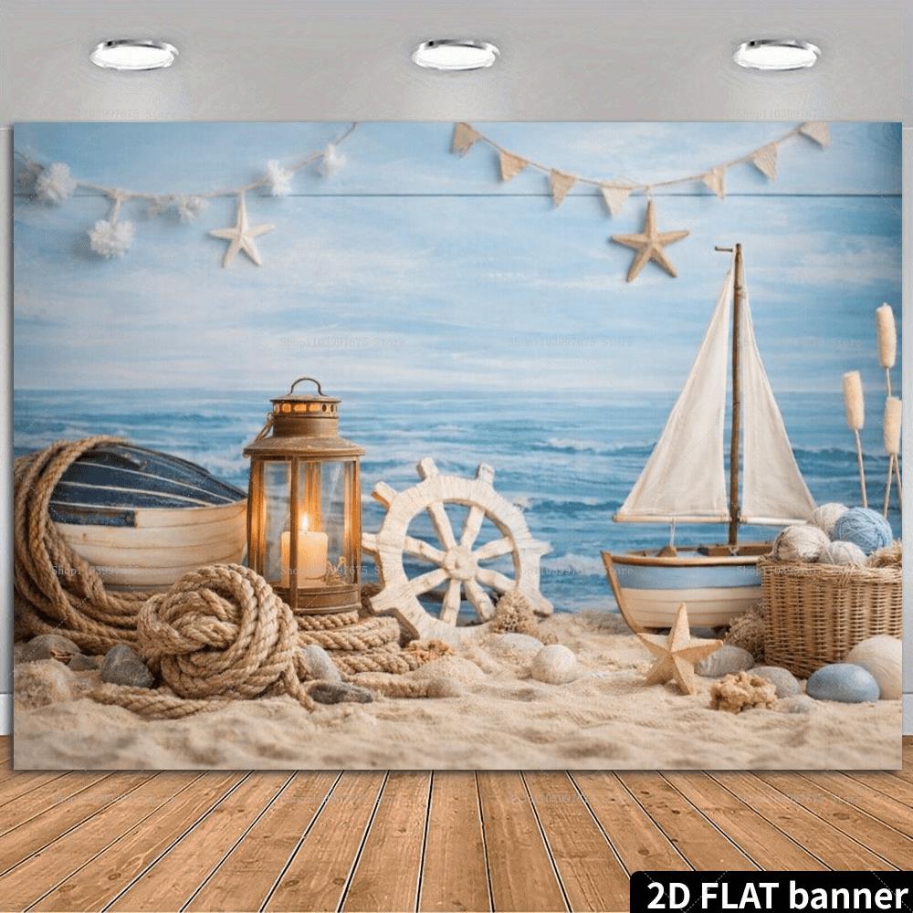 2D Beach Vacation Backdrops St - Summer Clothing Banner review and price