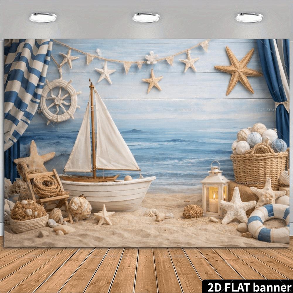 2D Beach Vacation Backdrops St - Summer Clothing Banner review and price