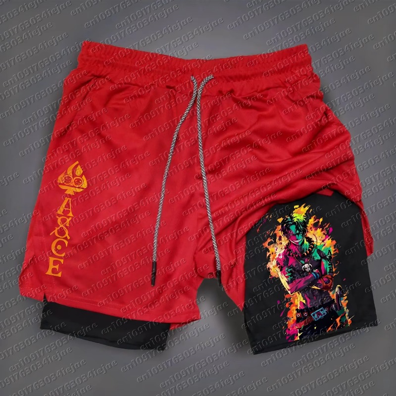 2026 One Piece Luffy Print Sho - Summer Clothing Layering review and price