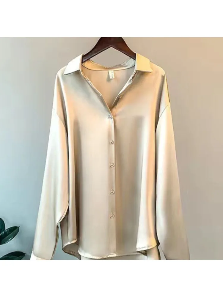 Plus Size Casual Women Silk Sh - Summer Clothing Office review and price