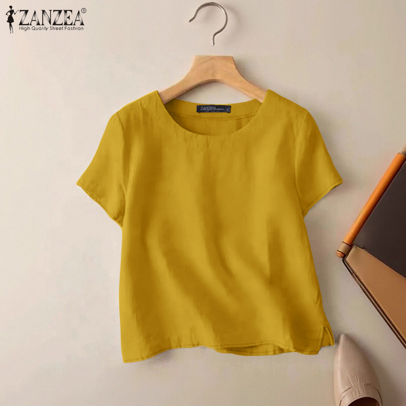 ZANZEA Summer Casual Cotton Bl - Summer Days Clothing review and price