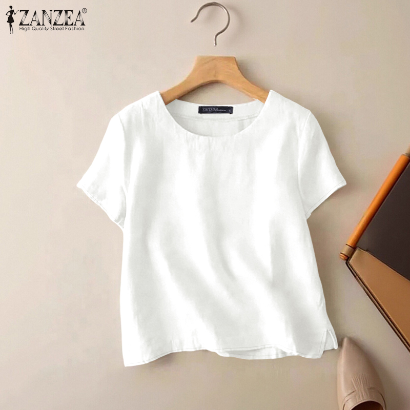 ZANZEA Summer Casual Cotton Bl - Summer Days Clothing review and price