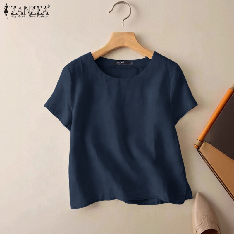 ZANZEA Summer Casual Cotton Bl - Summer Days Clothing review and price