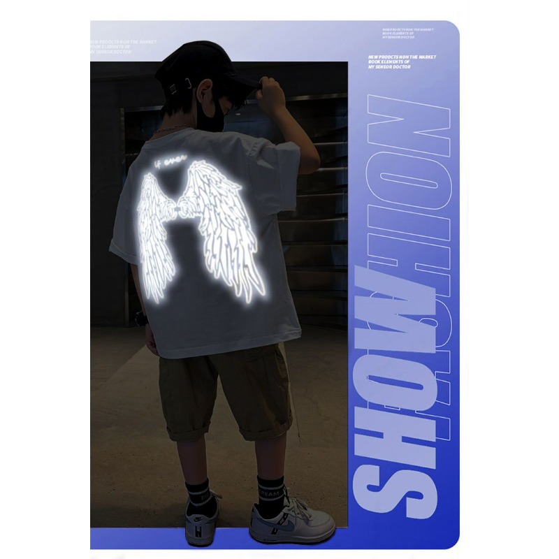 Youth Reflective Wings T Shirt - Summer Clothing Teens review and price