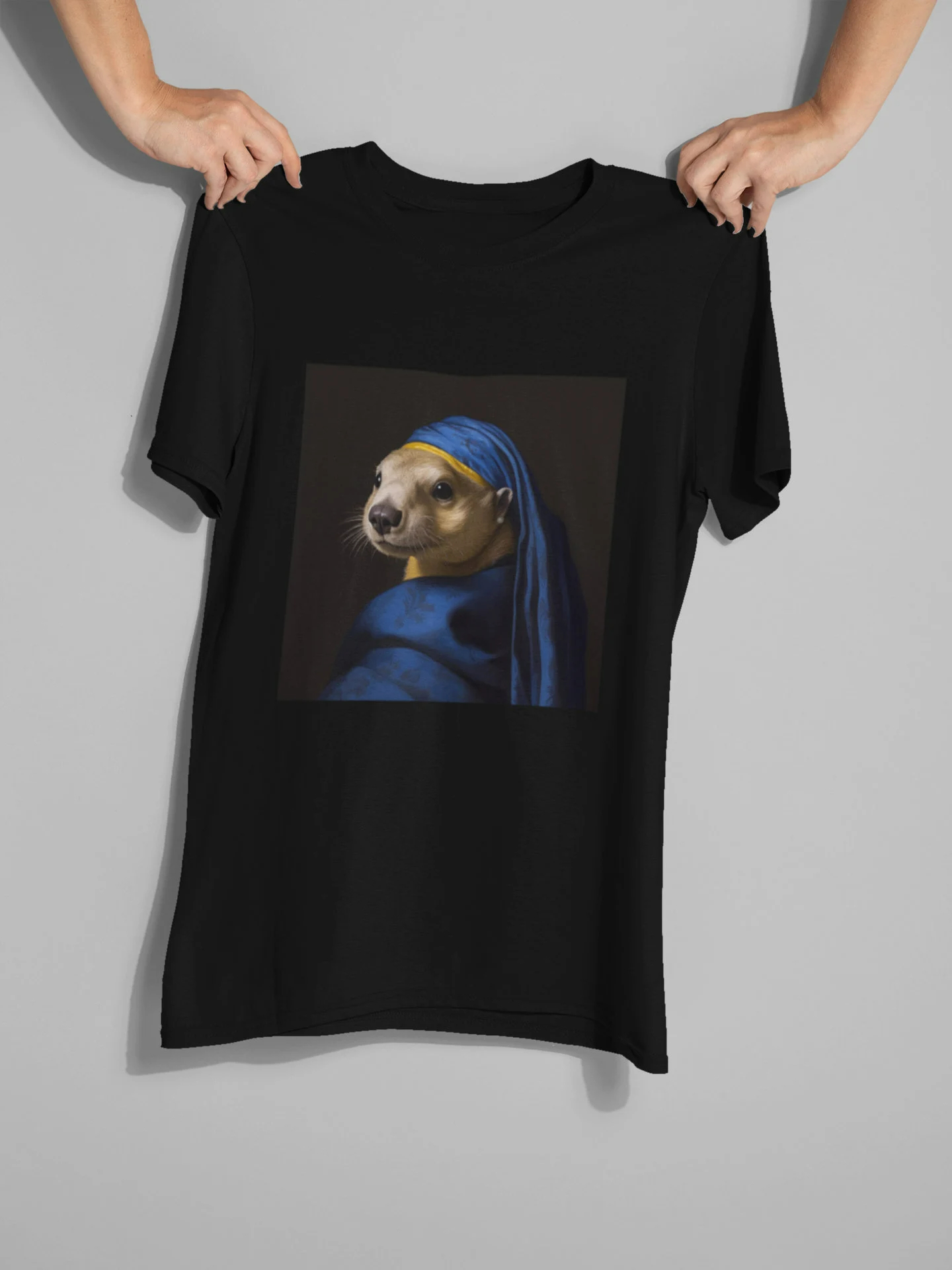 Otter Pearl Earrings T-shirt   - Summer Renaissance Clothing review and price