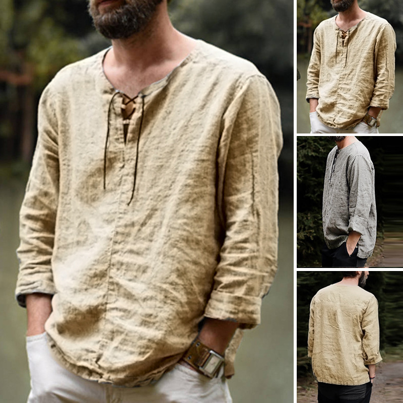 Summer new men's Renaissance c - Summer Renaissance Clothing review and price