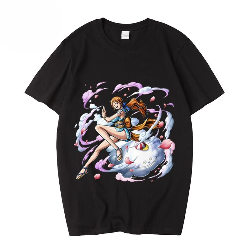 One Piece anime Nami printed T - Japan Summer Festival Clothing review and price