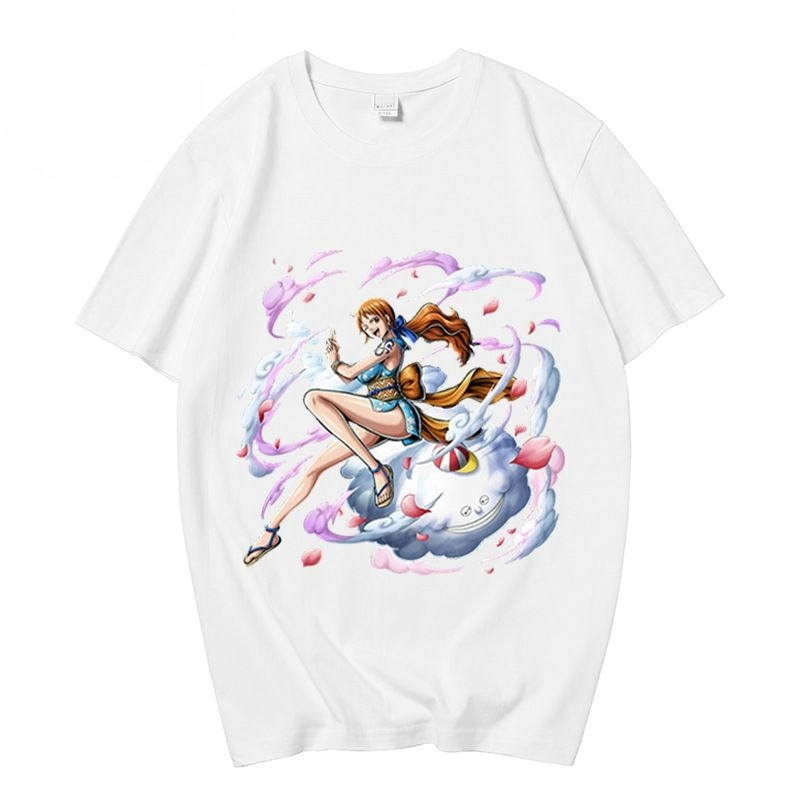 One Piece anime Nami printed T - Japan Summer Festival Clothing review and price