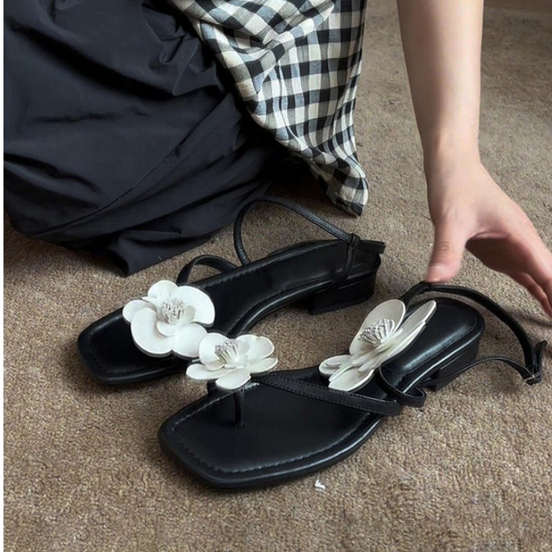 Wonen  Flower Clip Toe High Sa - Summer Clothing Petite review and price