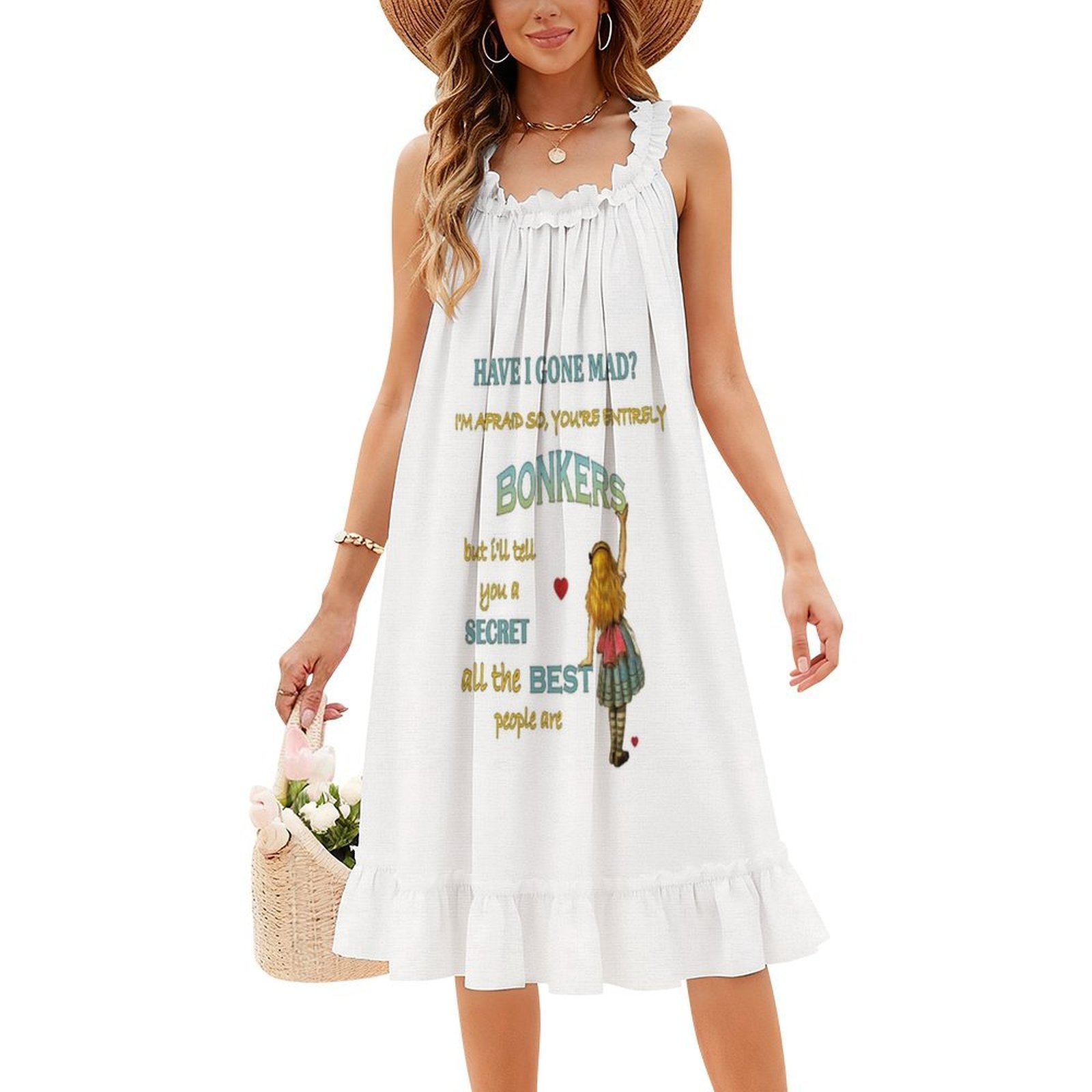 Alice In Quote-You'Re Entirely - Summer Quotes review and price