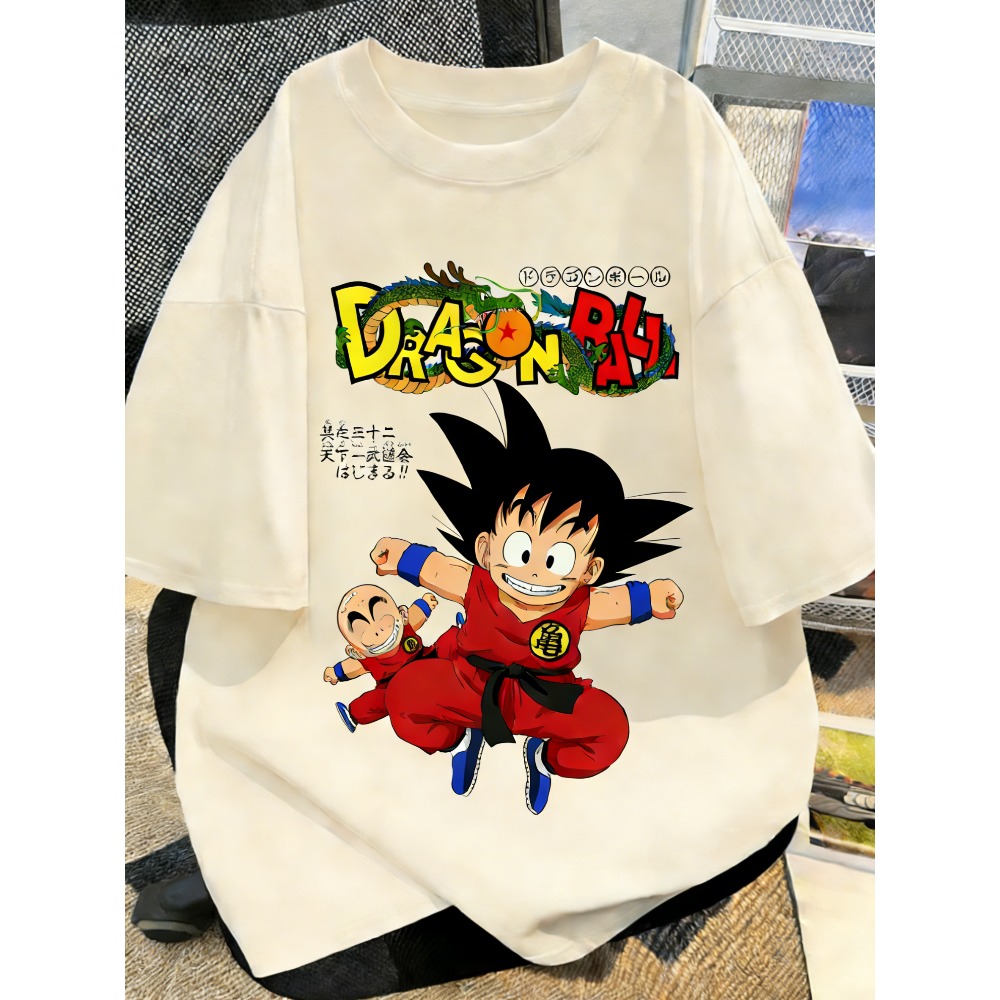 Plus Size Dragon Ball Anime Pr - Summer Clothing Styles Men review and price