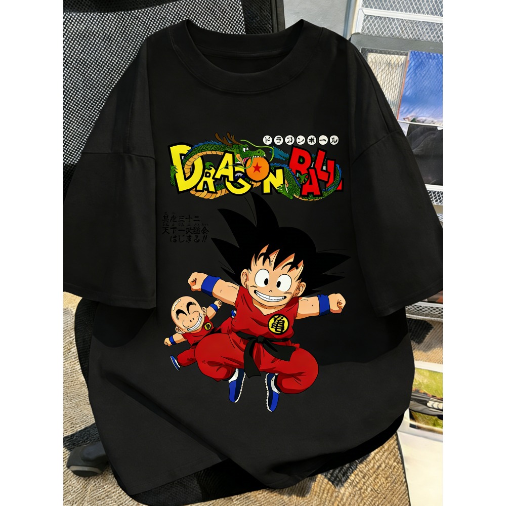 Plus Size Dragon Ball Anime Pr - Summer Clothing Styles Men review and price