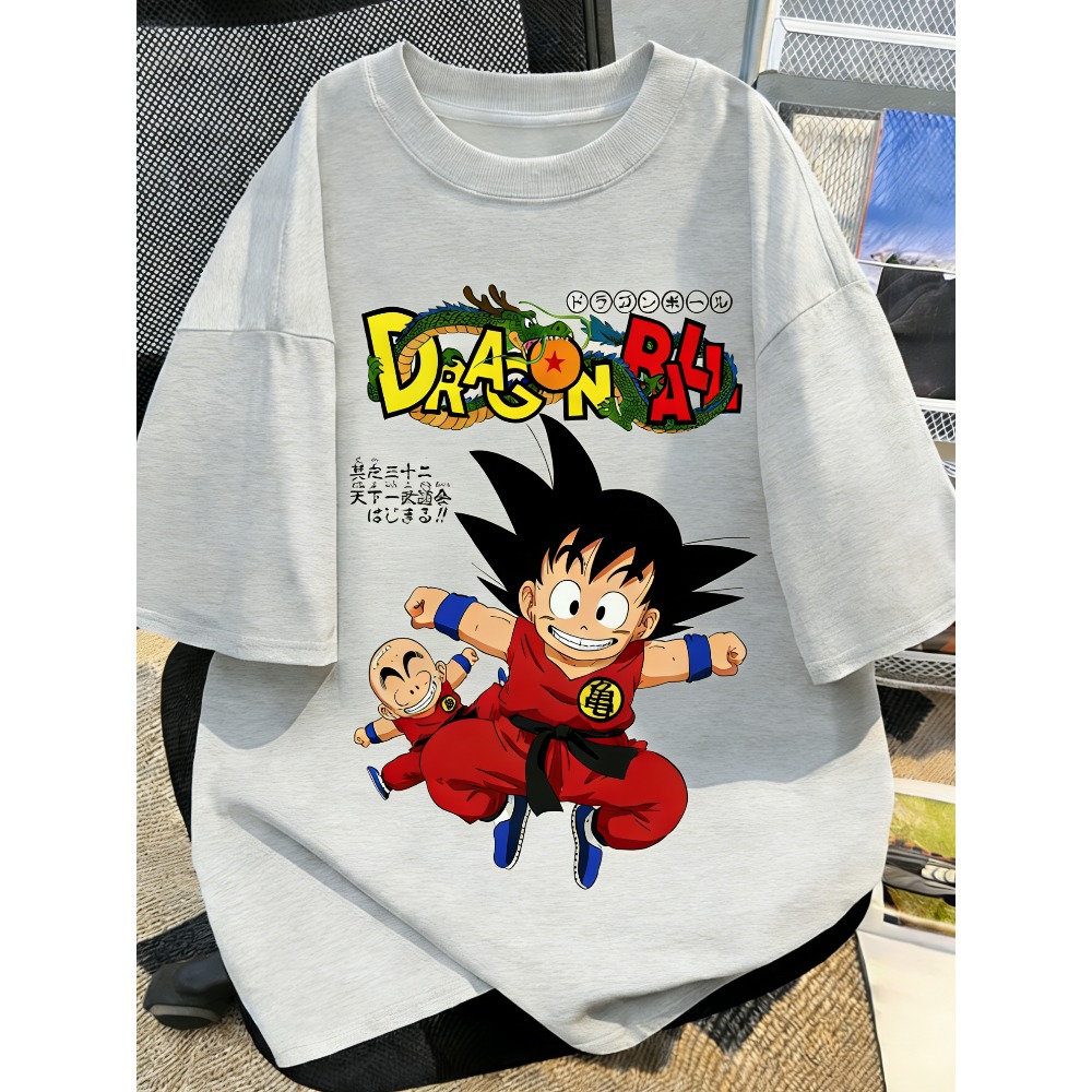 Plus Size Dragon Ball Anime Pr - Summer Clothing Styles Men review and price