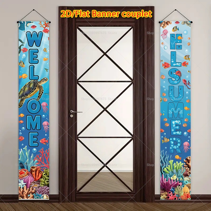 2D Hello Summer Tropical Flora - Summer Clothing Banner review and price