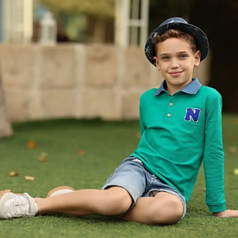 2026 Mali's SS Green Polo Coll - Summer Clothing Baby Boy review and price