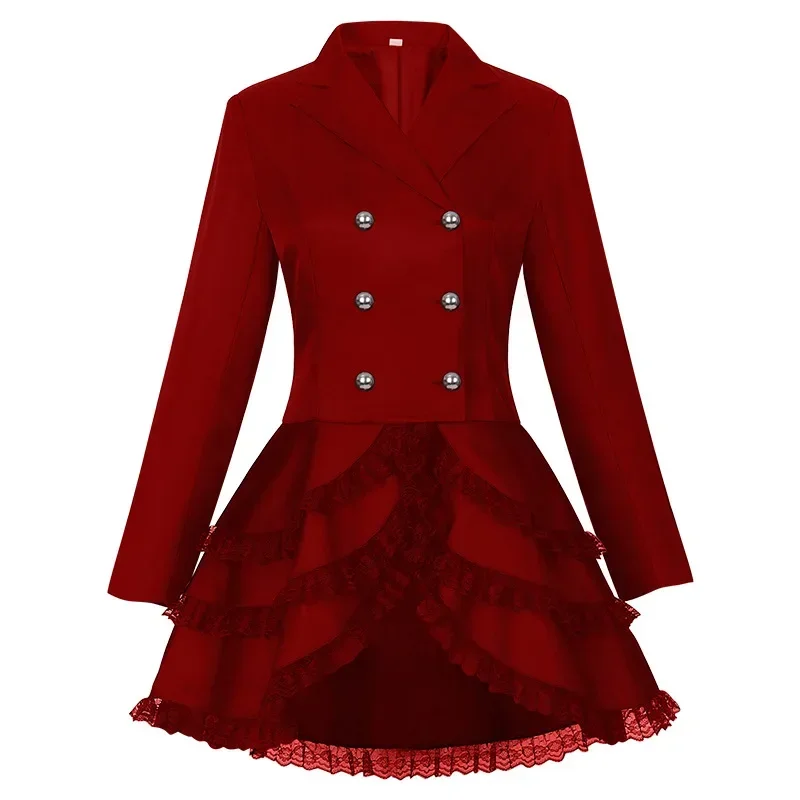 Women Gothic Dress Lace Perfor - Summer Renaissance Clothing review and price