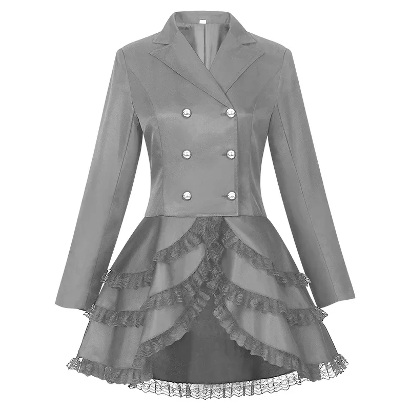 Women Gothic Dress Lace Perfor - Summer Renaissance Clothing review and price