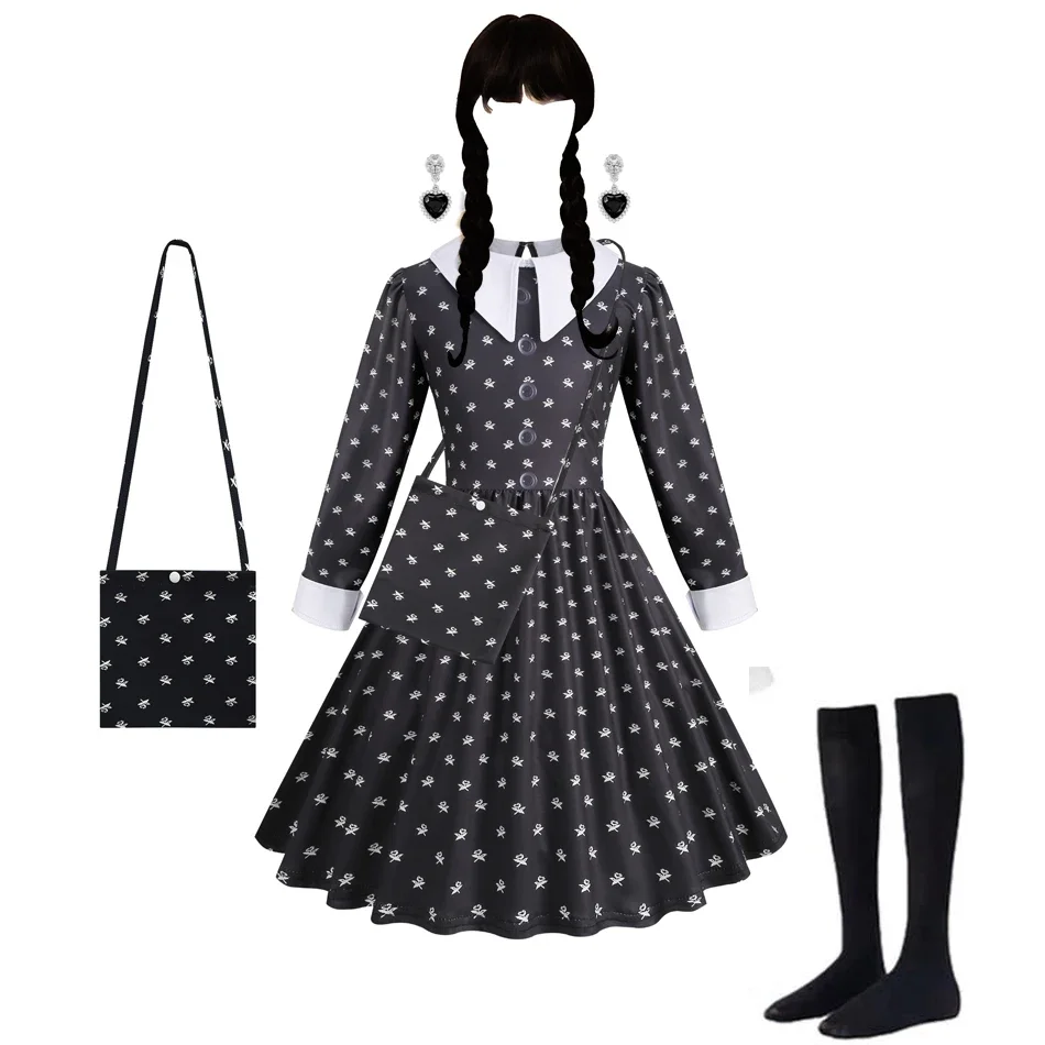 Black Costumes Dress for Girls - Summer Clothing Teens review and price